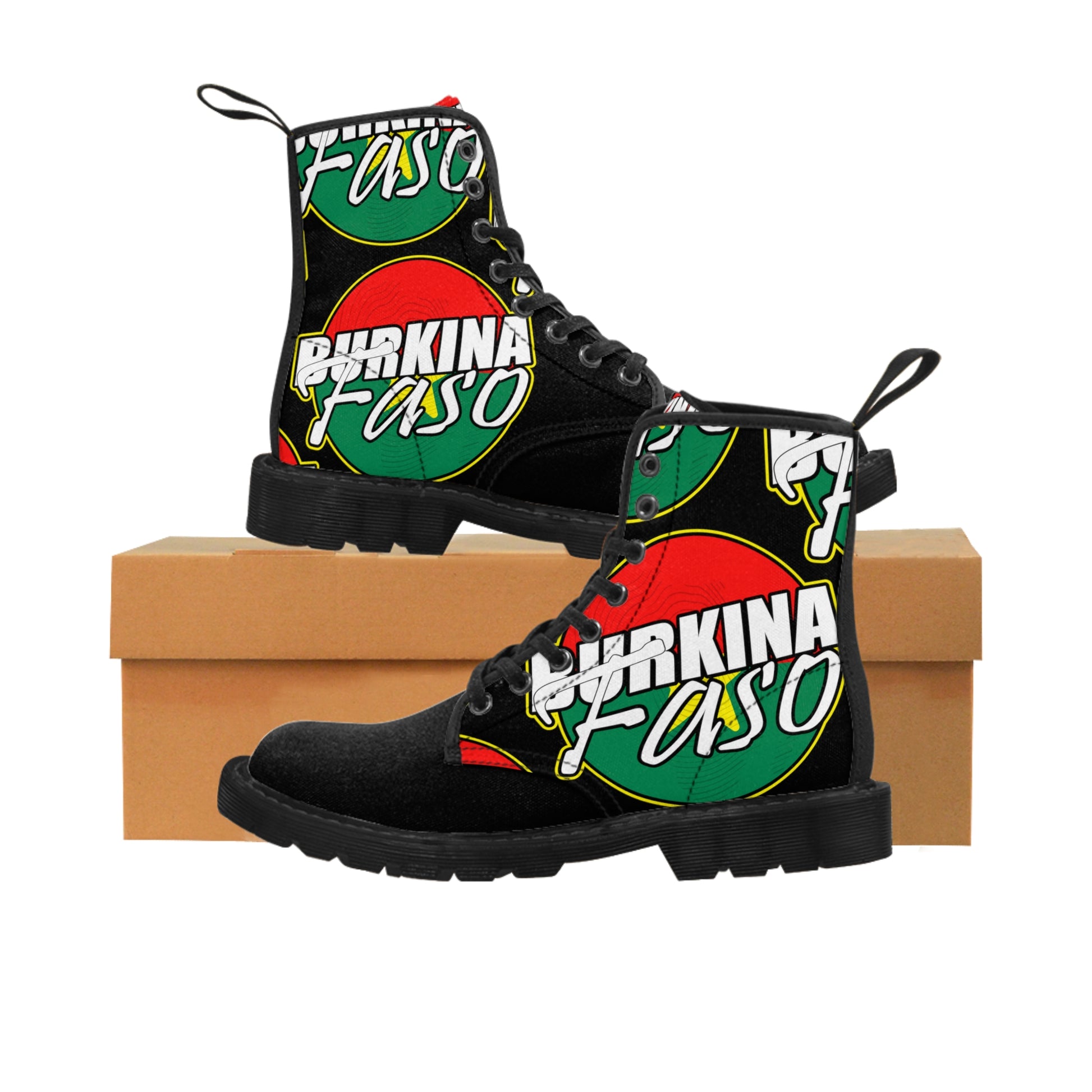 Men's canvas boots