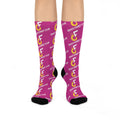 Cushioned crew socks