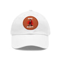 Hats Dad Hat with Leather Patch (Round) Hats & Caps ornatusapparel
