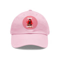 Hats Dad Hat with Leather Patch (Round) Hats & Caps ornatusapparel