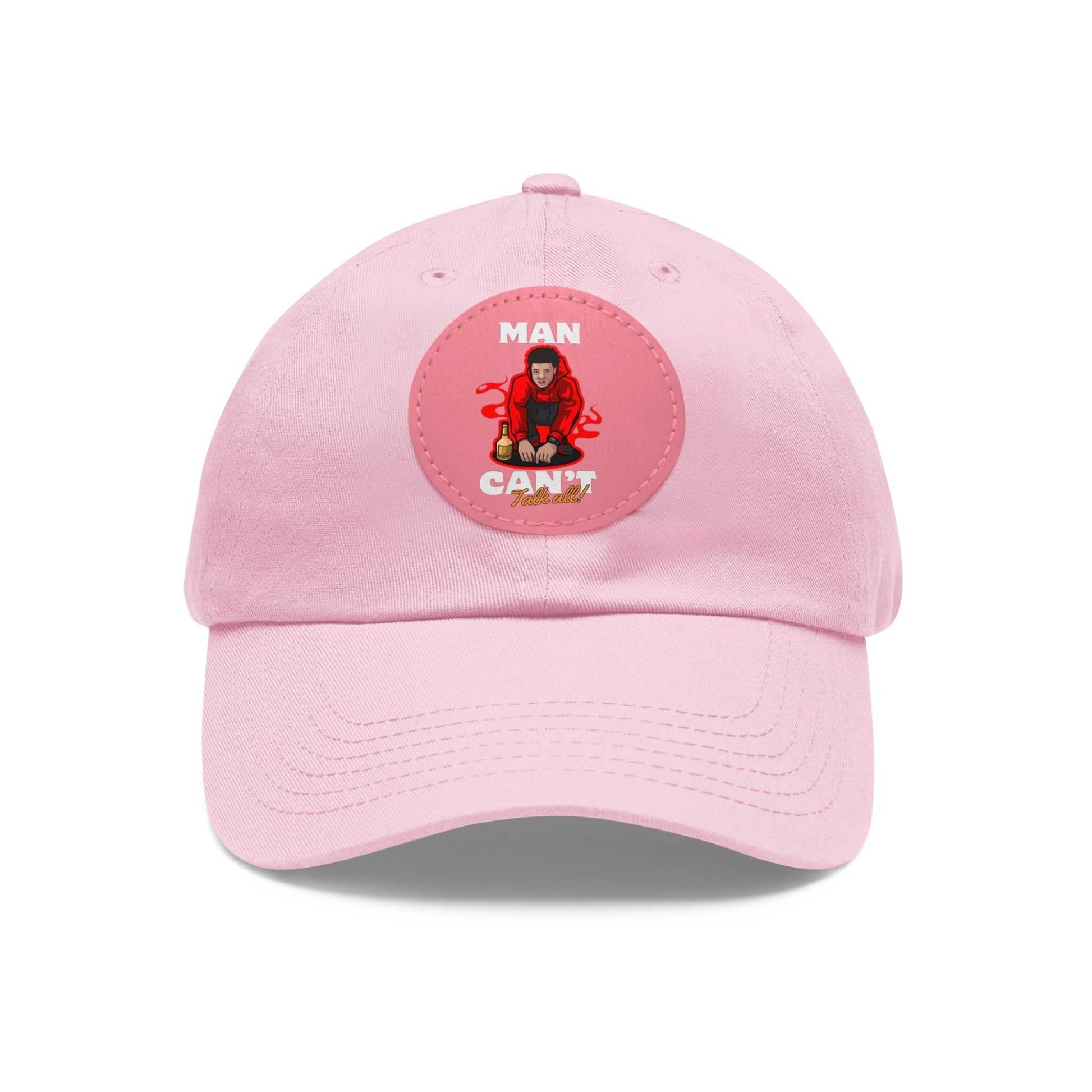 Hats Dad Hat with Leather Patch (Round) Hats & Caps ornatusapparel
