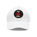 Hats Dad Hat with Leather Patch (Round) Hats & Caps ornatusapparel