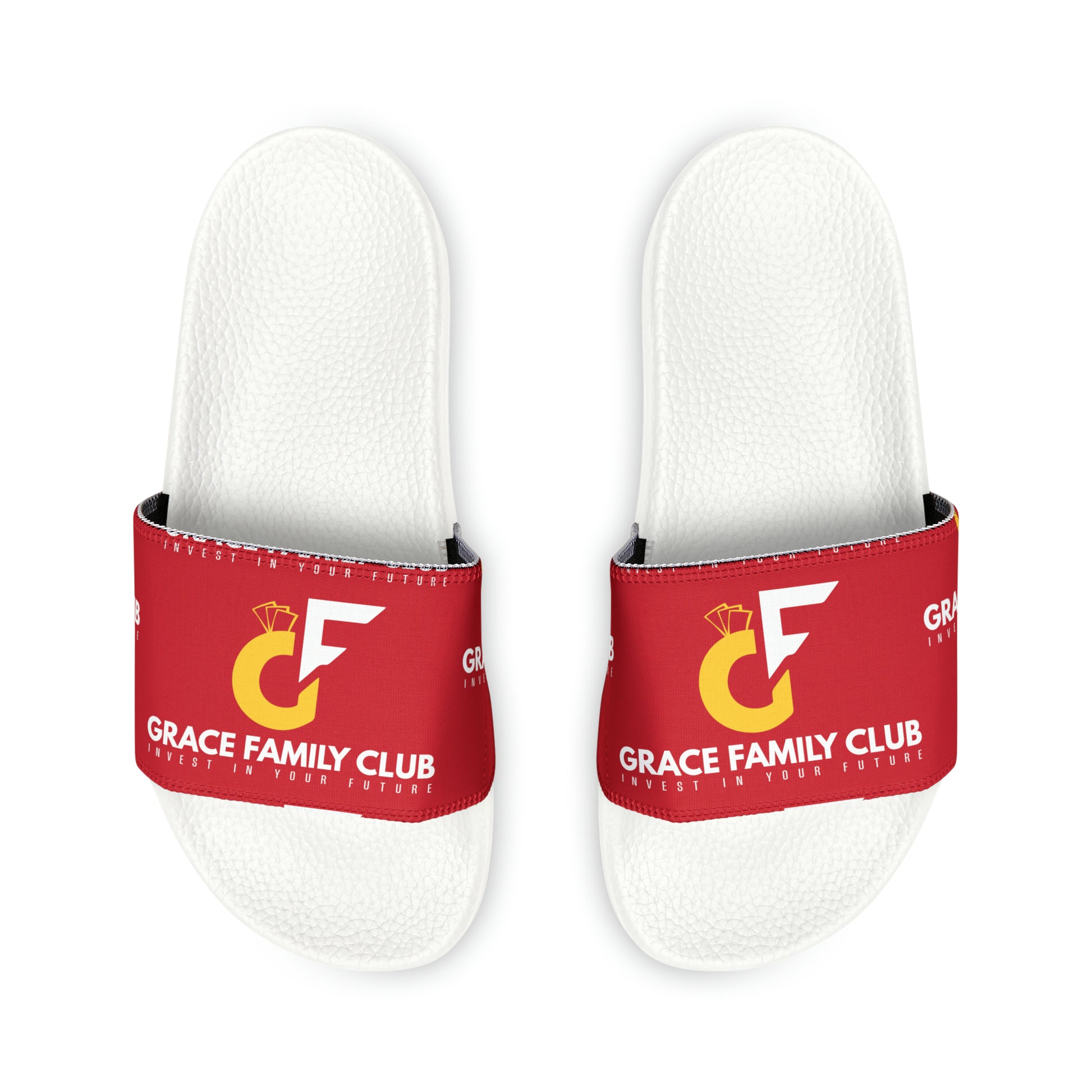 PU slide sandals