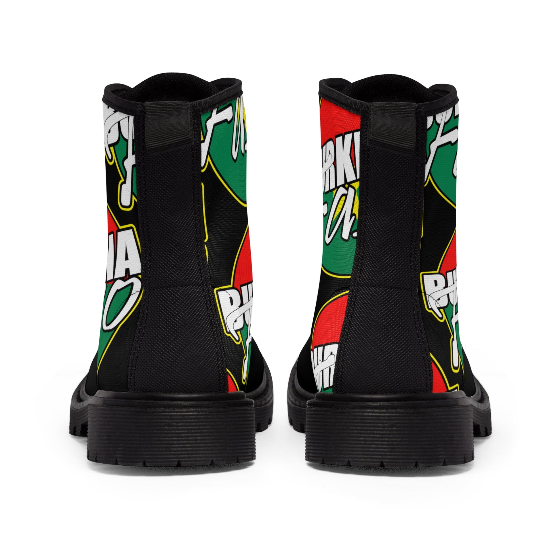 Men's canvas boots