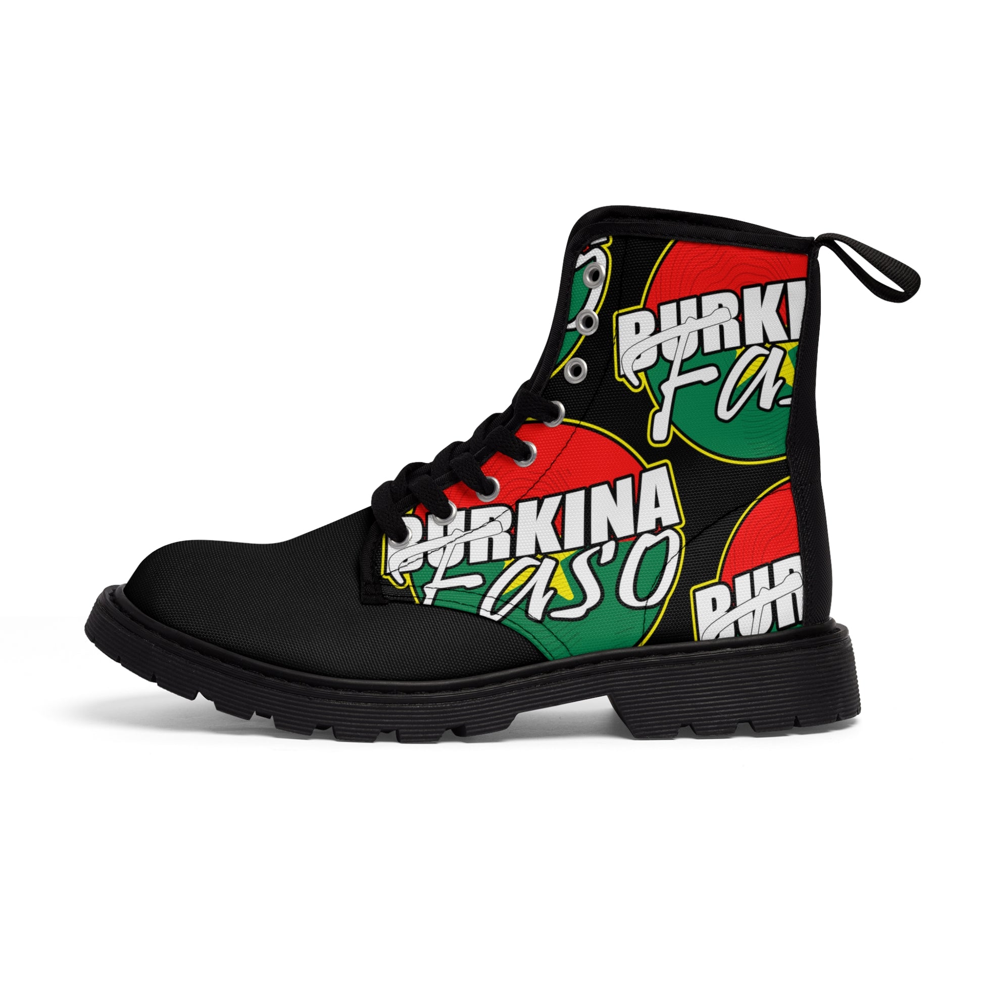 Men's canvas boots