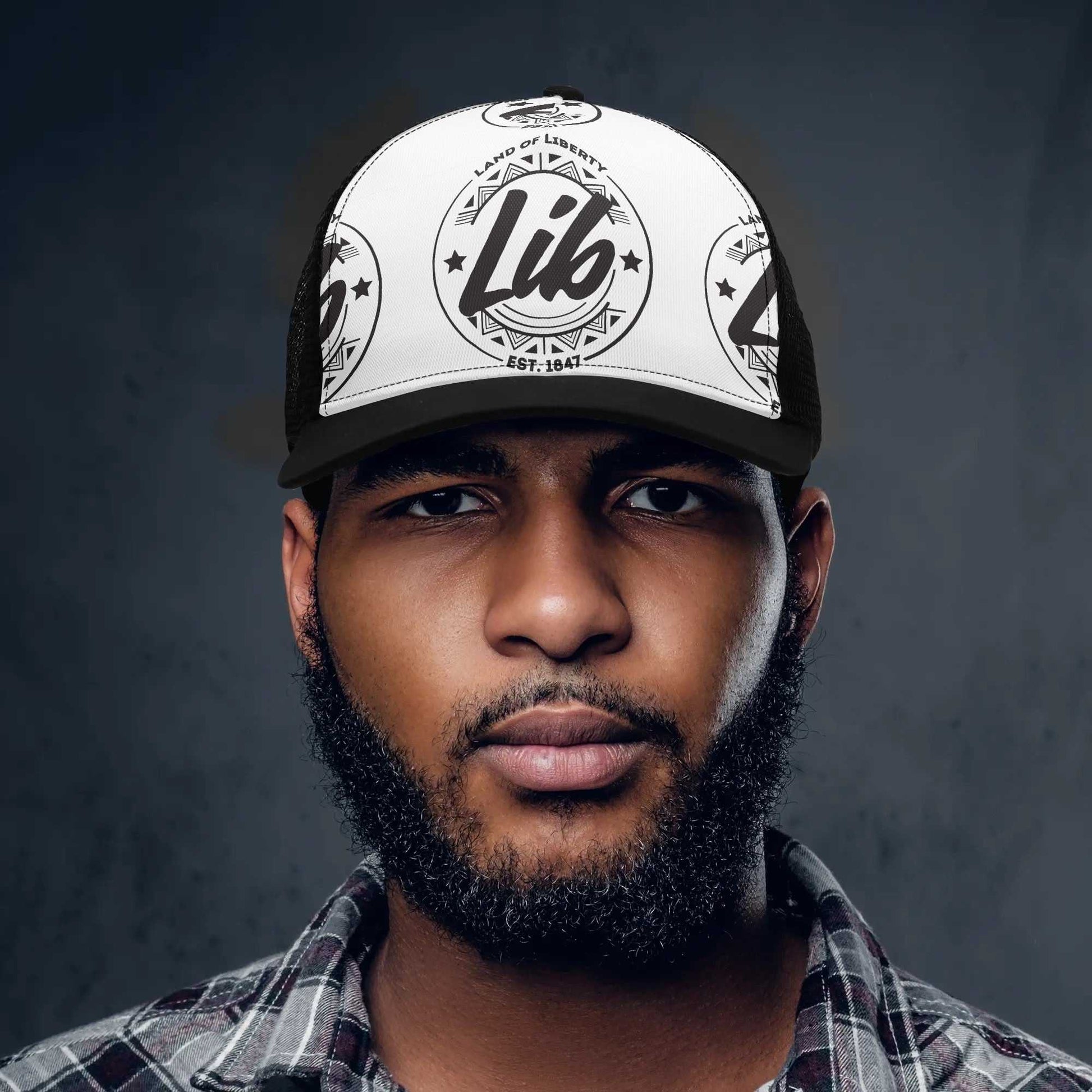  Front Printing Mesh Trucker Hats Hats & Caps ornatusapparel