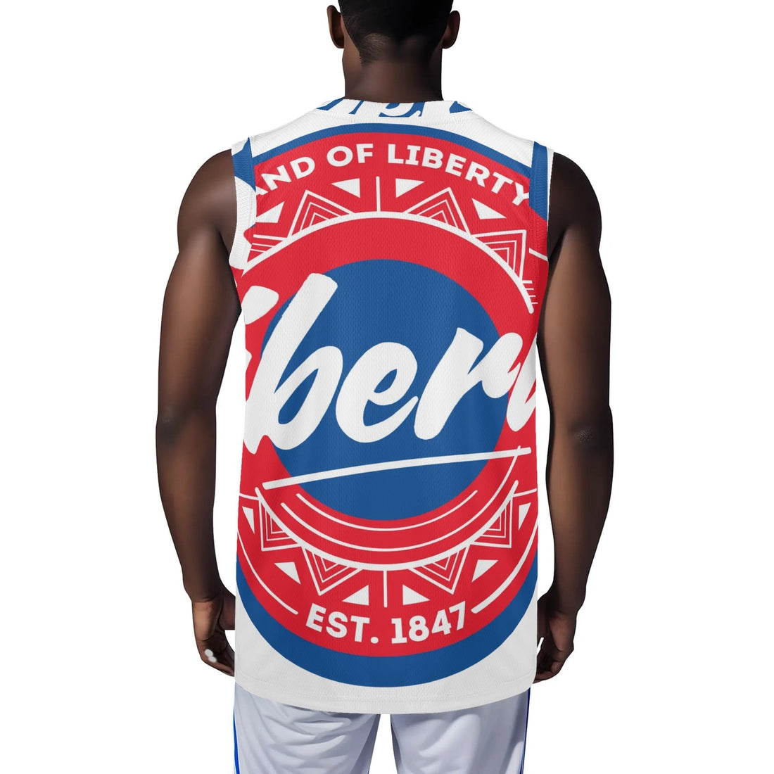 Athletic basketball tank top