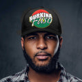  Front Printing Mesh Trucker Hats Burkina Faso ornatusapparel
