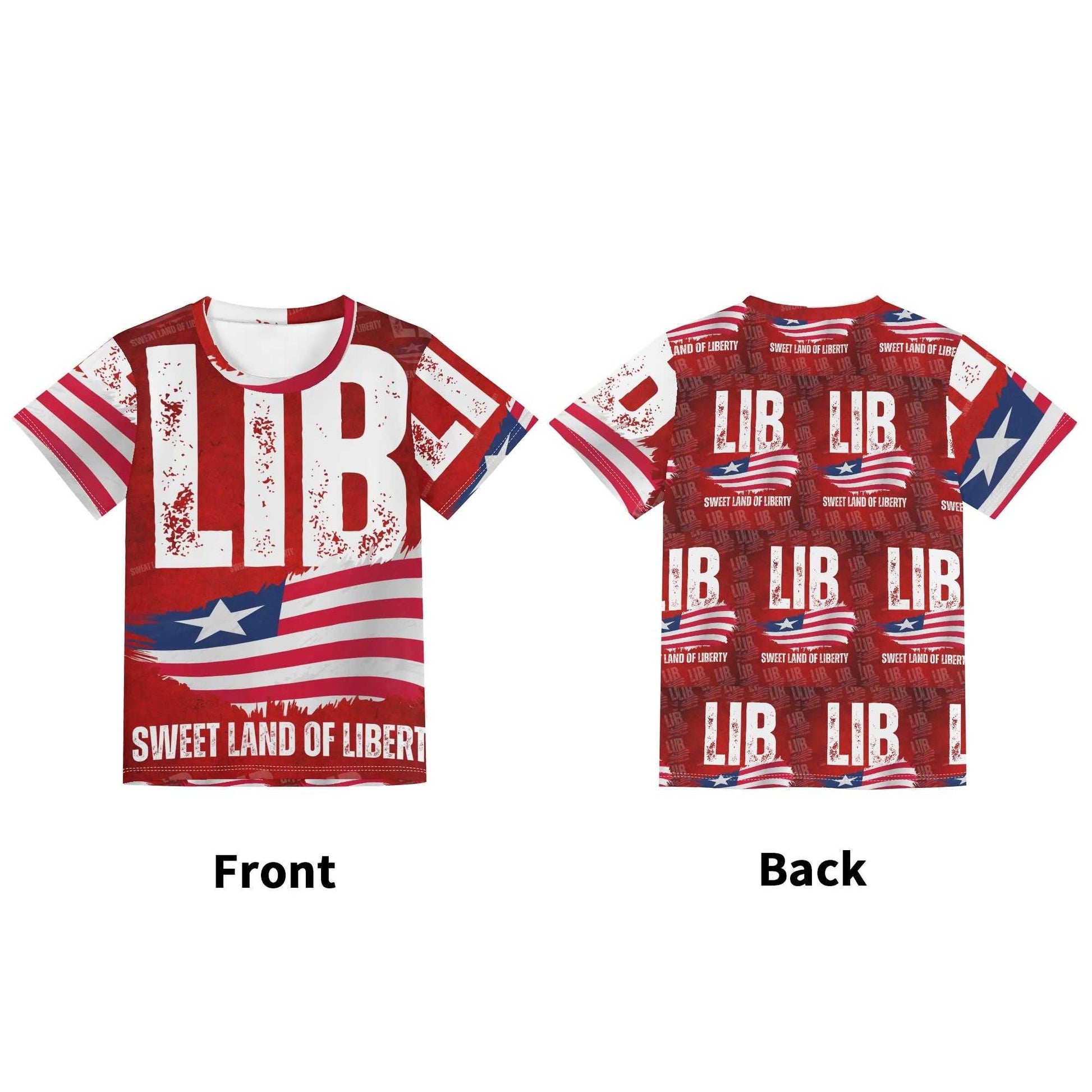  Kids short sleeve tshirt Liberia ornatusapparel