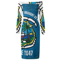  Long Sleeve Wrap Dress Liberia ornatusapparel