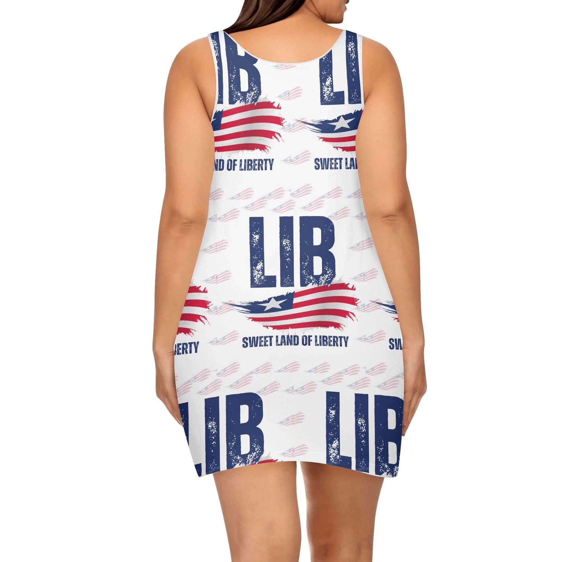  Sleeveless vest dress Liberia ornatusapparel