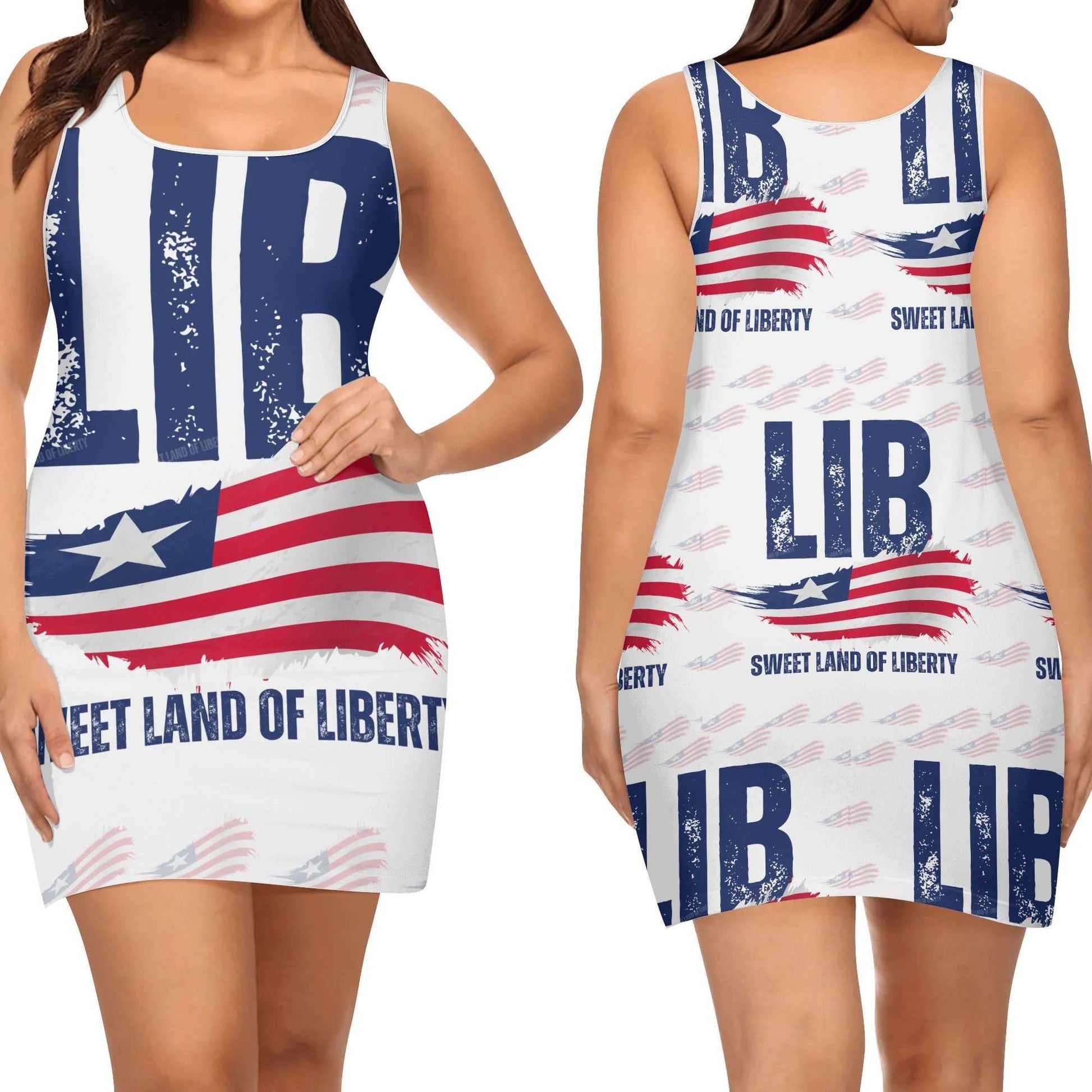  Sleeveless vest dress Liberia ornatusapparel