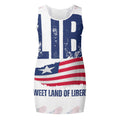  Sleeveless vest dress Liberia ornatusapparel