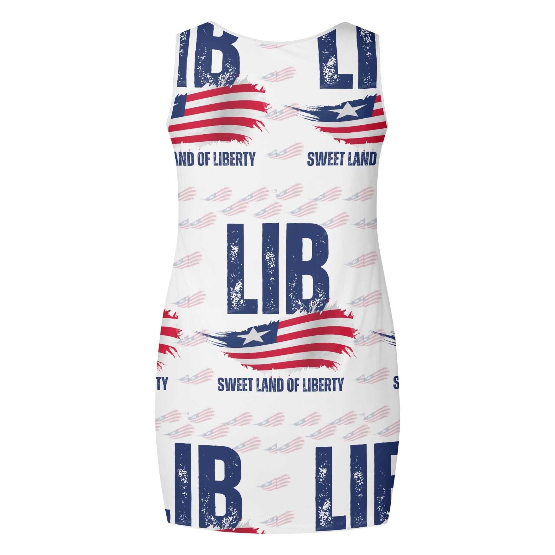  Sleeveless vest dress Liberia ornatusapparel