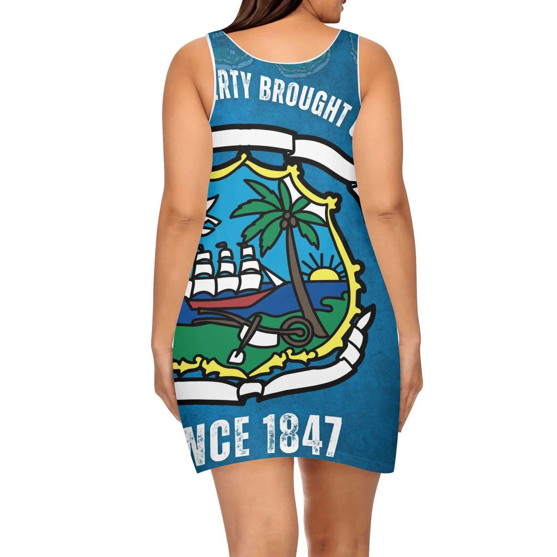  Sleeveless Dress Liberia ornatusapparel
