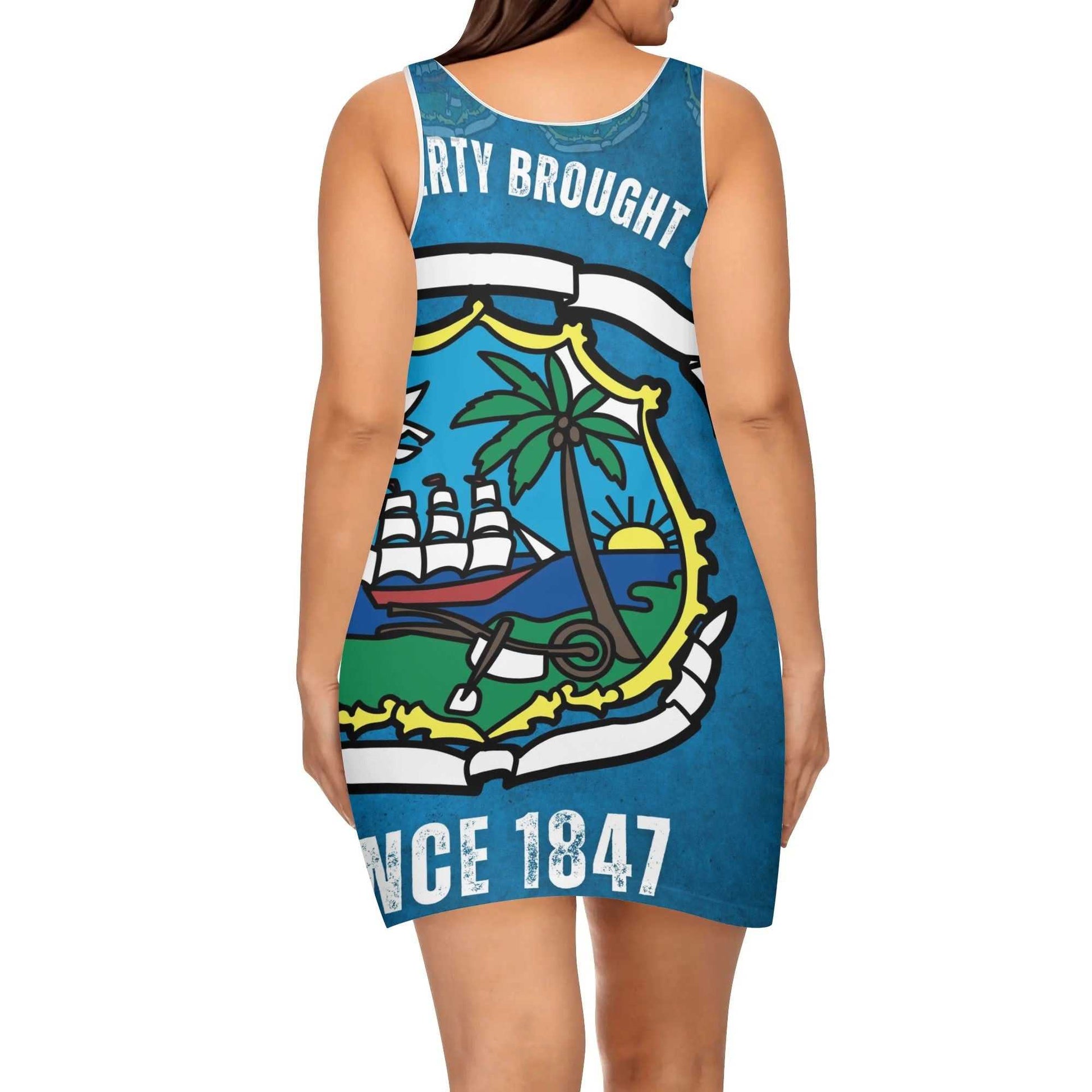 Sleeveless Dress Liberia ornatusapparel
