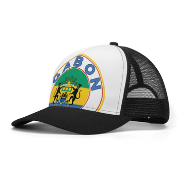  Front Printing Mesh Trucker Hats Gabon ornatusapparel