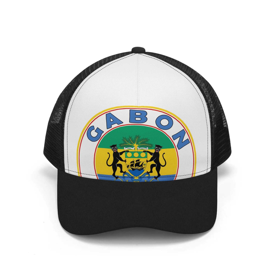  Front Printing Mesh Trucker Hats Gabon ornatusapparel