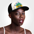  Front Printing Mesh Trucker Hats Gabon ornatusapparel