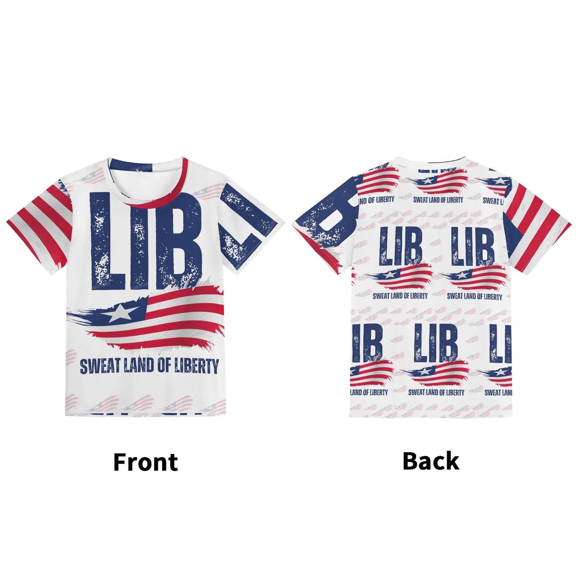  Kids short sleeve tshirt Liberia ornatusapparel