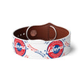 Faux leather bracelet