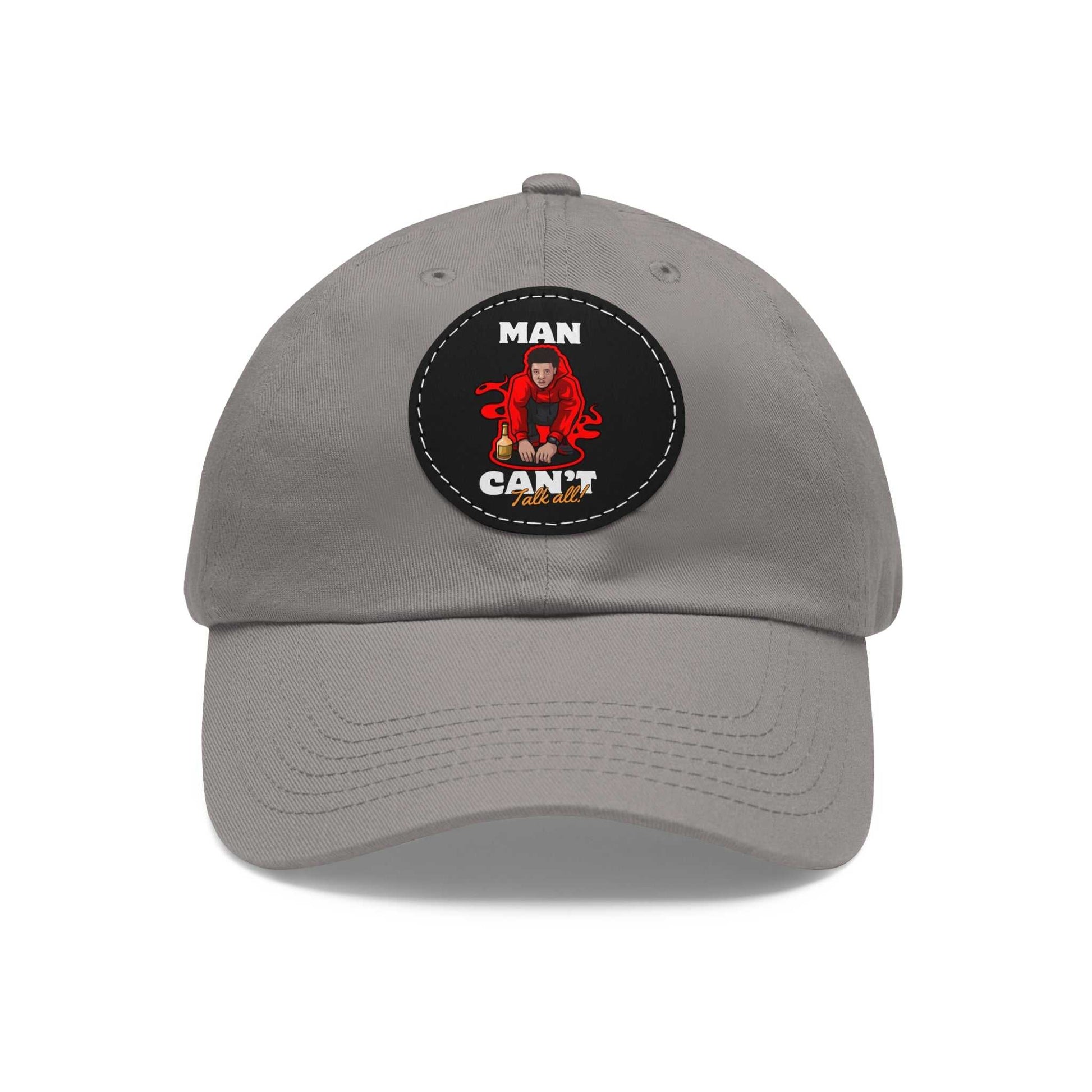Hats Dad Hat with Leather Patch (Round) Hats & Caps ornatusapparel