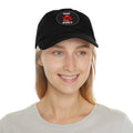 Hats Dad Hat with Leather Patch (Round) Hats & Caps ornatusapparel