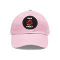 Hats Dad Hat with Leather Patch (Round) Hats & Caps ornatusapparel