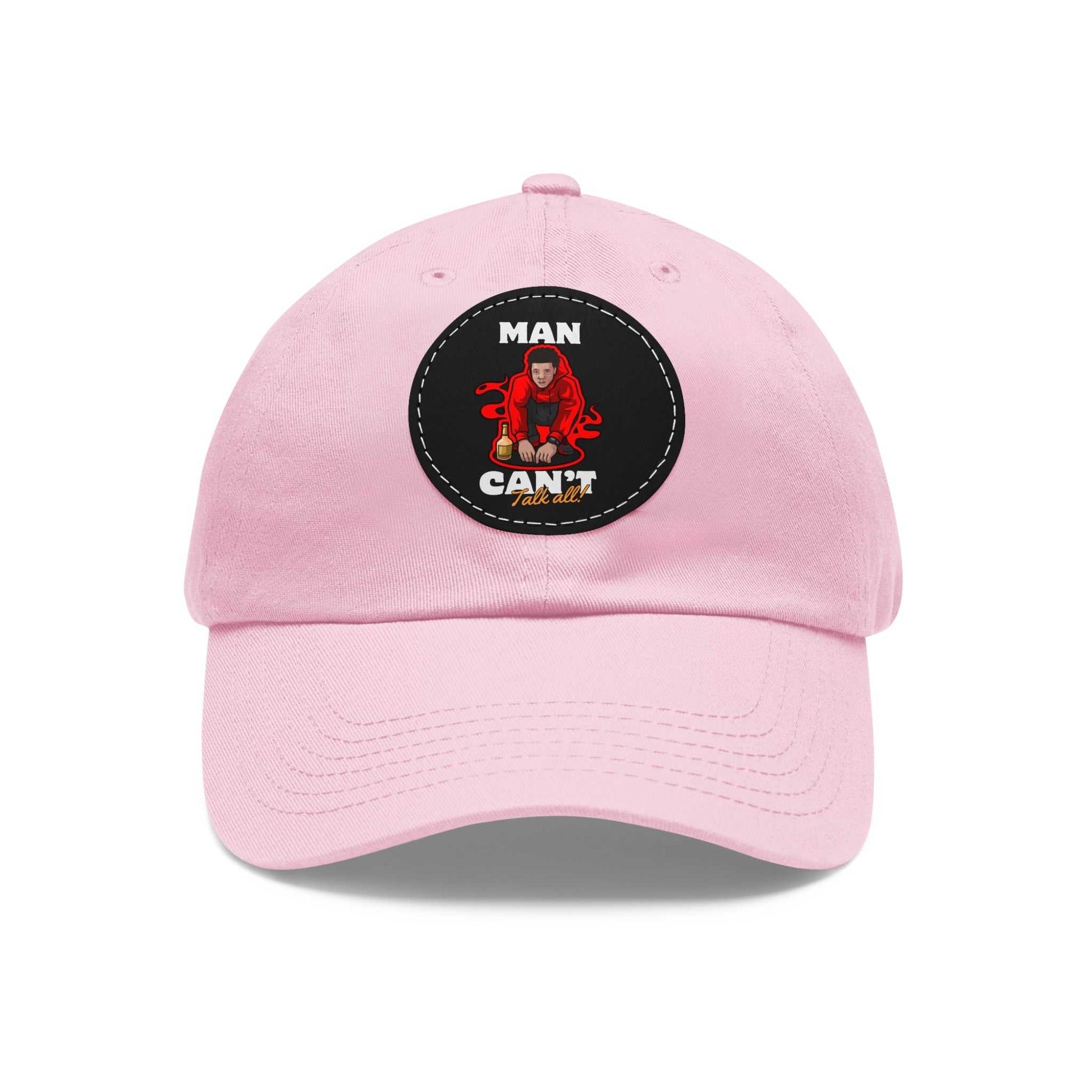 Hats Dad Hat with Leather Patch (Round) Hats & Caps ornatusapparel