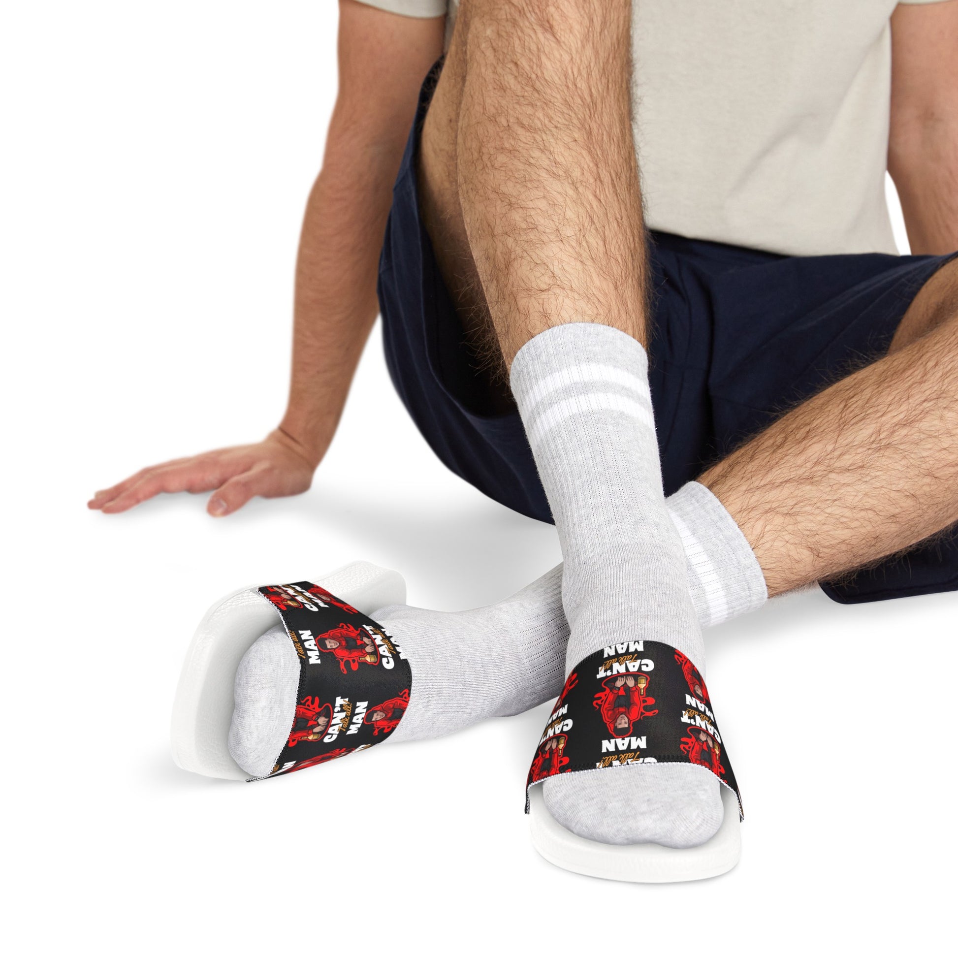 Men's sandals with removable straps