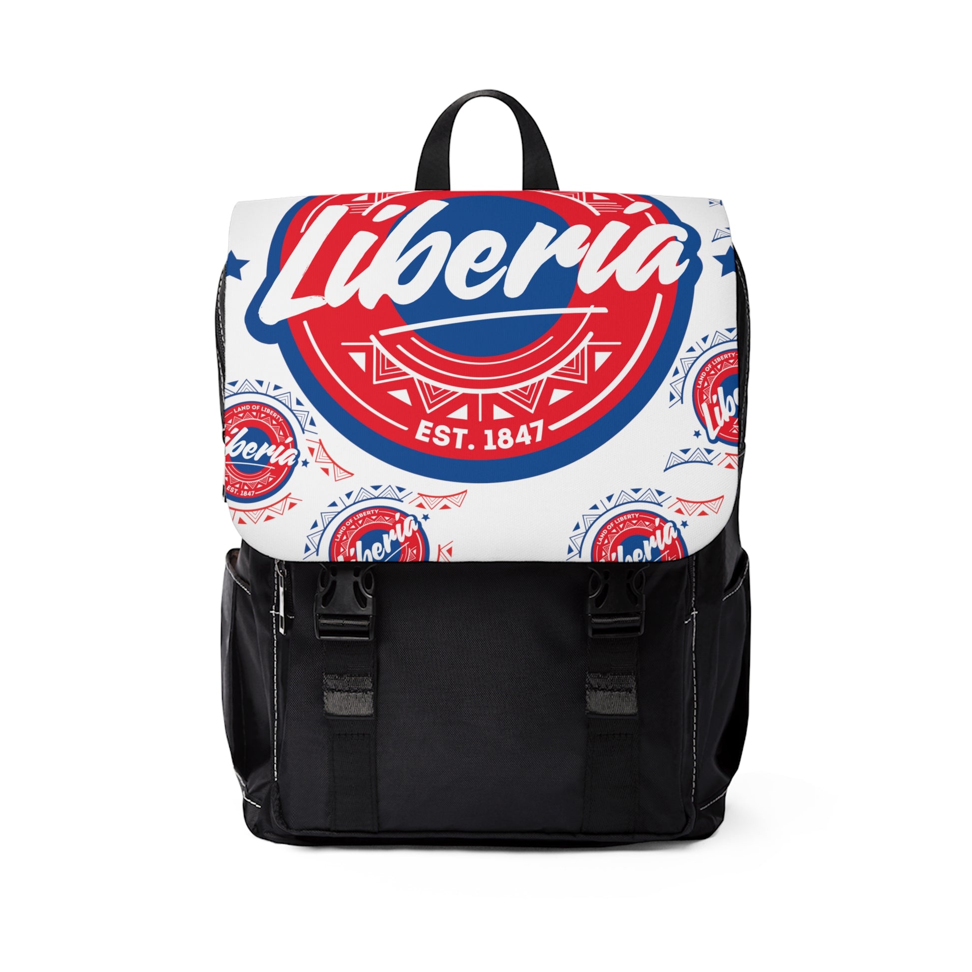 Unisex shoulder backpack