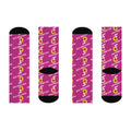 Cushioned crew socks