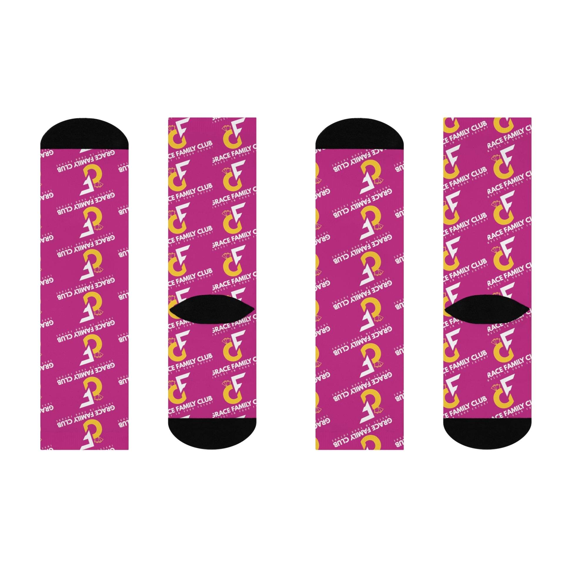 Cushioned crew socks