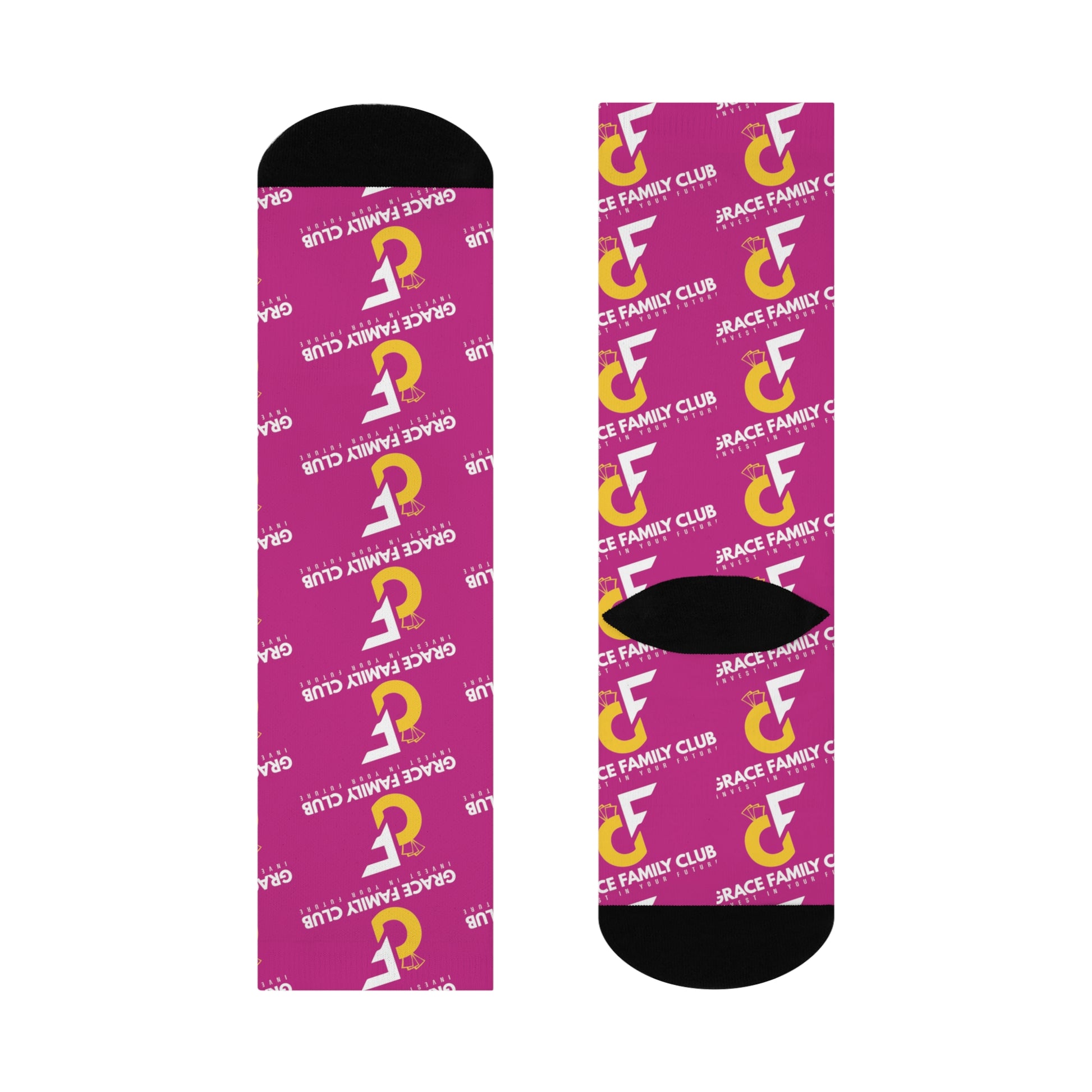 Cushioned crew socks